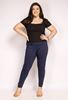 Picture of STRETCH PANTS WITH ZIPPER
